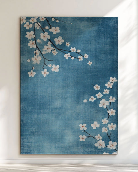 Whispering Sakura Trail Rug | Nature - Inspired Rug by districtoasis