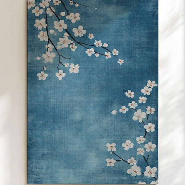 Whispering Sakura Trail Rug | Nature - Inspired Rug by districtoasis