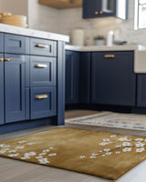 Whispering Sakura Trail Rug | Nature - Inspired Rug by districtoasis
