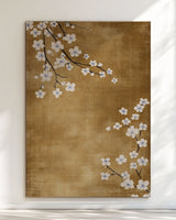 Whispering Sakura Trail Rug | Nature - Inspired Rug by districtoasis