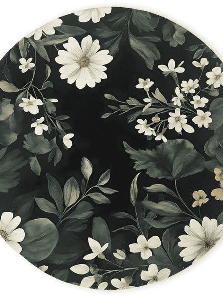 Wild Botanical Elegance Rug – Elegant, Nature - Inspired & Soft | Nature - Inspired Rug by districtoasis