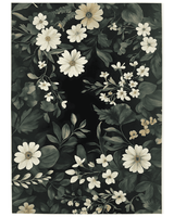 Wild Botanical Elegance Rug – Elegant, Nature - Inspired & Soft | Nature - Inspired Rug by districtoasis