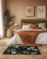 Wild Botanical Elegance Rug – Elegant, Nature - Inspired & Soft | Nature - Inspired Rug by districtoasis