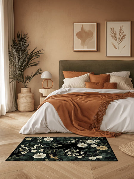 Wild Botanical Elegance Rug – Elegant, Nature - Inspired & Soft | Nature - Inspired Rug by districtoasis